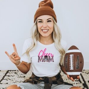 New Cheer Mom Tee Medium
